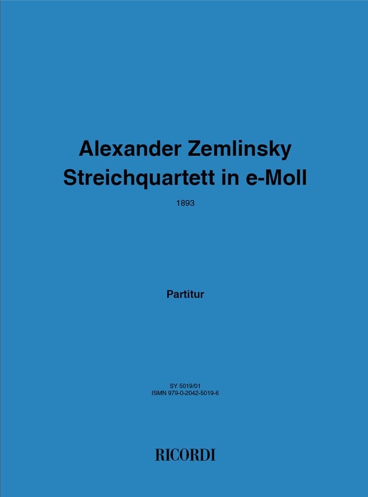 Streichquartett E-Moll